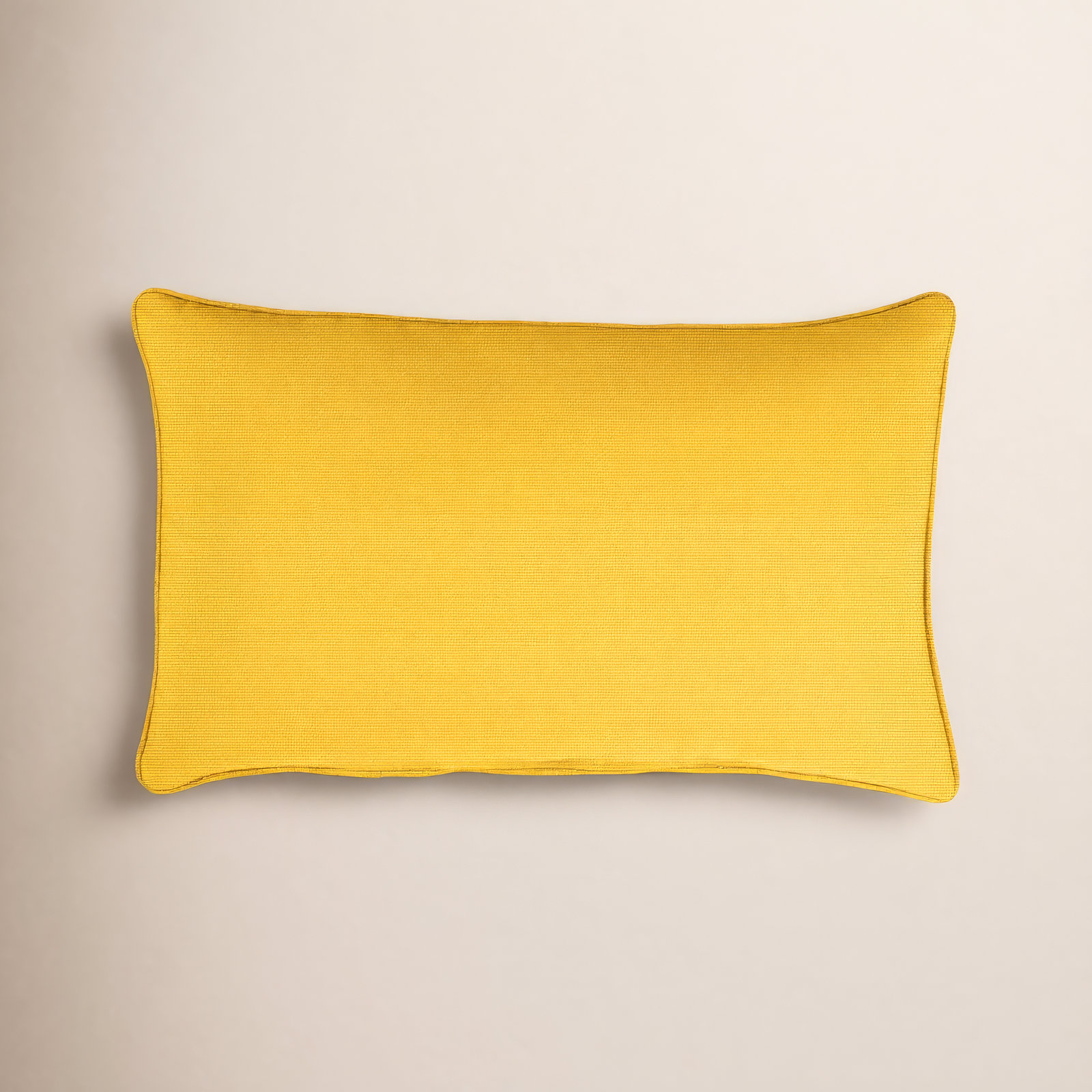 Annata 26" x 16" Sunbrella® Throw Pillow, Yellow