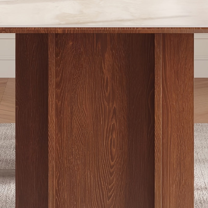 Quality fashion dining table and chair, 29.5"H x 55.1"L x 27.5"W