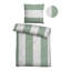 Biberna Feinbiber Bettwäsche 0006732 LÄNGSBALKEN Cotton Striped Duvet Cover with Pillowcases Included-103001034
