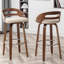 Tabourets de bar pivotants en faux cuir Hesson-192441953-192604107