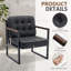 Faux Leather Armchair-309883630