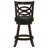 Blevice Wood Swivel Counter Stool Cappuccino-81643035
