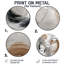 Jaaire - Collages abstraits, grand art mural rond en métal-2102806482