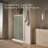 Revel Sliding Shower Door, 70-In H X 44-5/8 - 47-5/8-In W, With 1/4-In Thick Frosted Glass-50861479-69281855