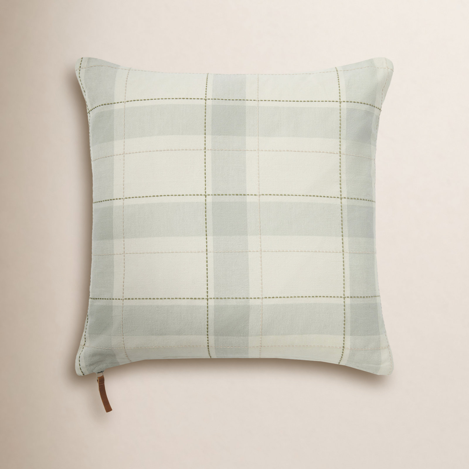 Chris Loves Julia x Loloi Ralph Collection Green / Multi PCJ0011, Pillow, Beige/Sage