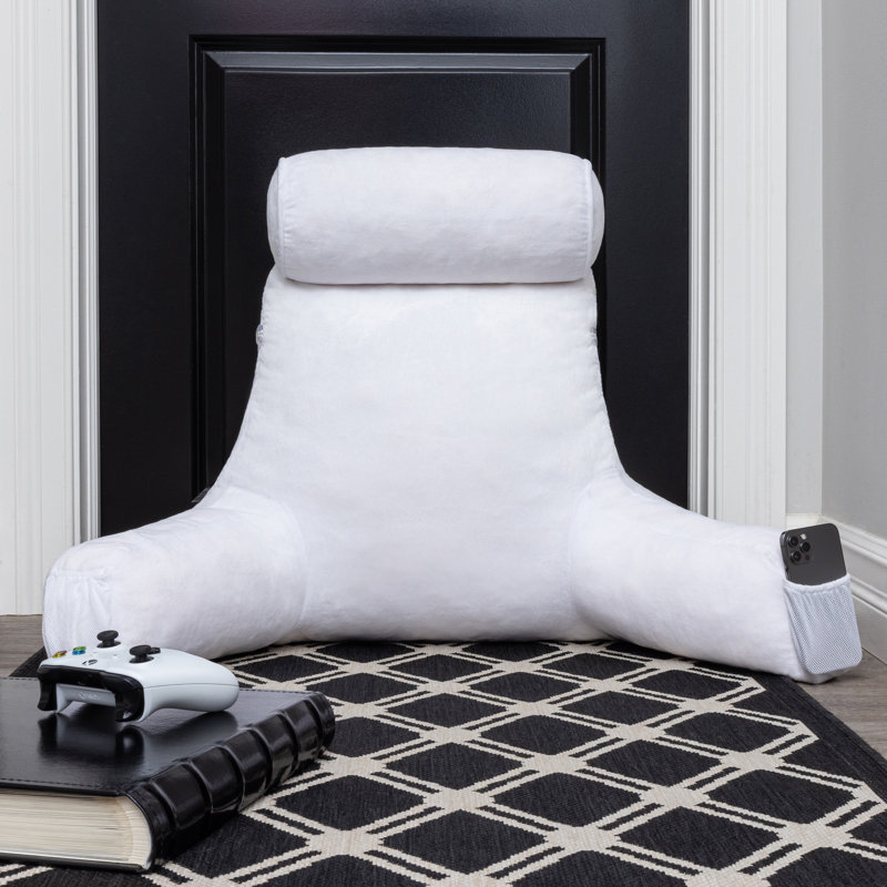 Housse et insert de coussin de lecture et de repos extérieur, Pissenlit blanc