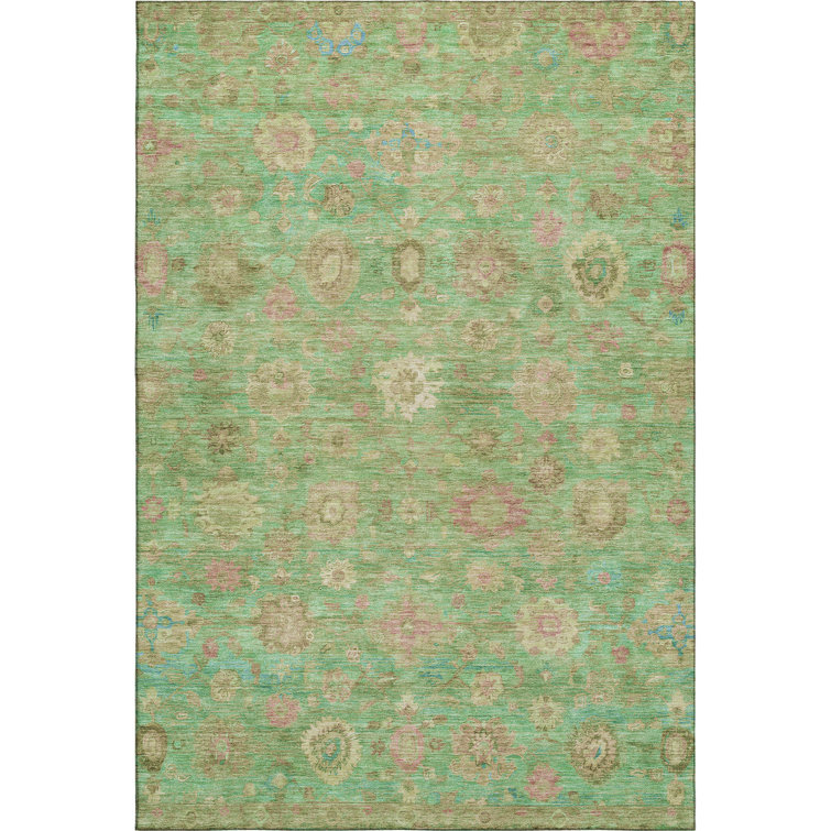 Premium Machine Washable Verlin AMF1770 Damask Rug