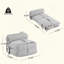 Fauteuil à billes d'intérieur pliable