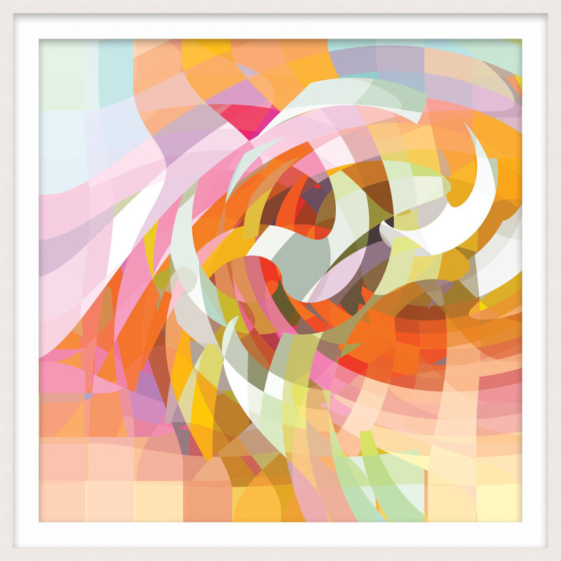 Chromatic Fantasy 8 Print, 26" H x 26" W x 1" D