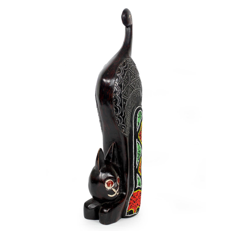 Sculpture à chat africain Dyre