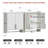 59" Wall Cabinet with Hanging Rod