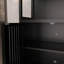 Armoire de rangement en bambou, armoire de salle de bain séparée avec 2 portes, organisateur d'armoire de plancher