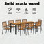 9 Piece Garden Dining Set-2114568247