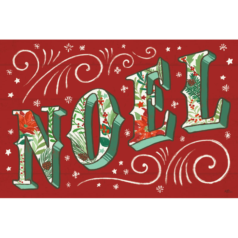Holiday Joy II by Janelle Penner - Wrapped Canvas Painting, 61cm H x 91cm W