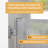 Eldrida Wall Mounted Pet Gate