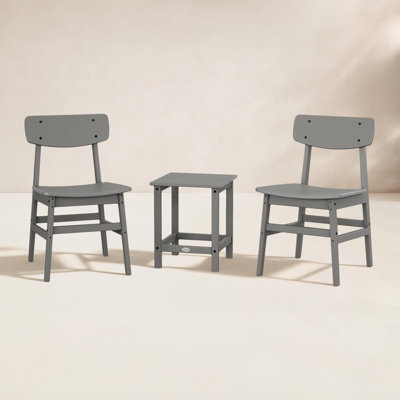 POLYWOOD® Modern Studio 2-Person Patio Seating Group