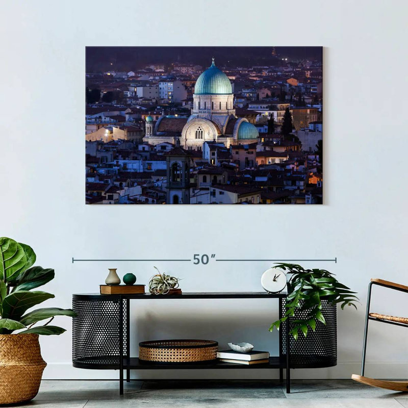 Kavia Great Synagogue Florence, 30" H x 45" W