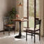 3-Piece Round Dining Table Set, Industrial Style Small Kitchen Table And Chairs For 2-1877030068