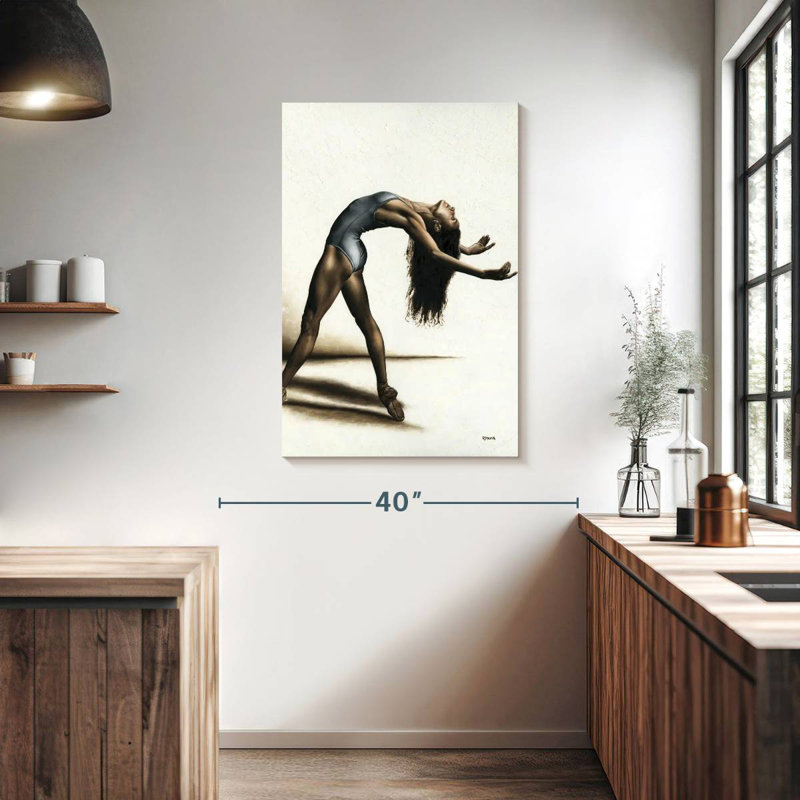 Invitation To Dance, 39" H x 26" W