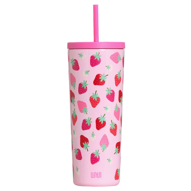 Strawberry Patch Tumbler - 24 oz