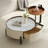 Advanced circular simple style creative tea table-106744173