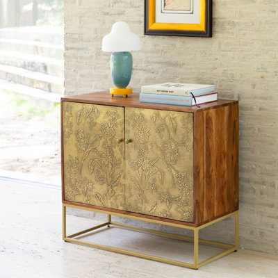 Modern Retro Style Accent Cabinet