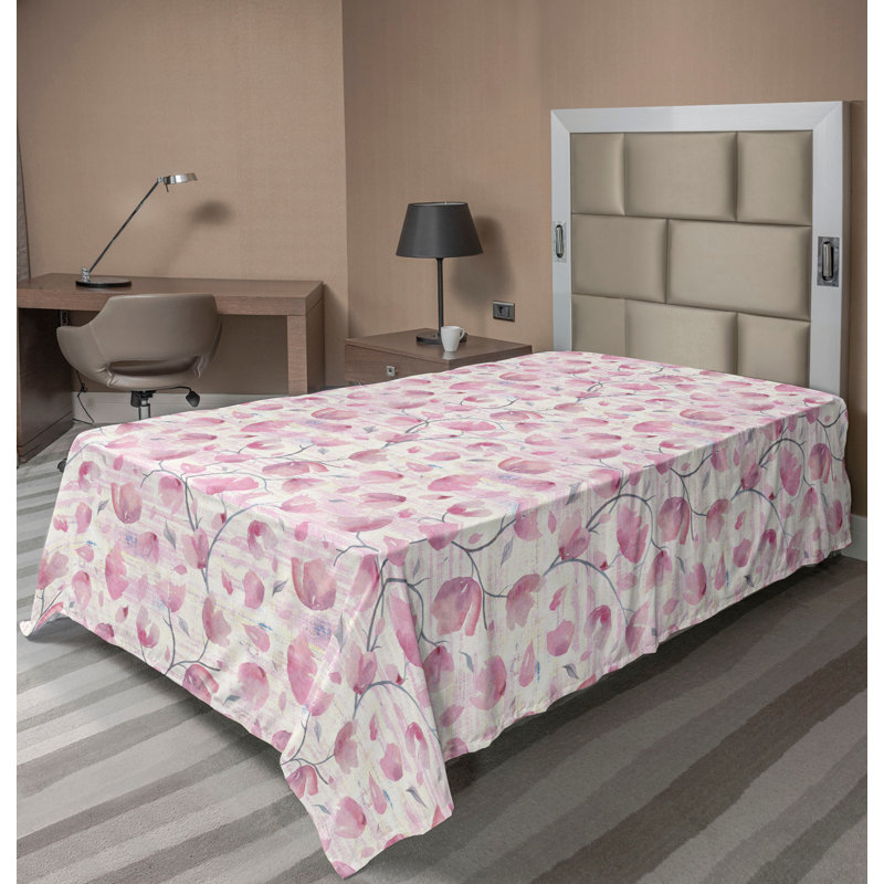 Drap plat Ambesonne, Drap plat pour lit simple TG