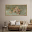 «Flower Blossom Soft Floral Elegance Delicate Pink Roses Still Life», reproduction d'art sur toile-98042080-111565893