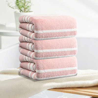 Towels Soft Highly Absorbent Hotel Spa Bathroom Towel Collection for Bathroom Kitchen | 13.3x30 Inch | Set of 3