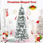 Arbre de Noël blanc effilé-759995468
