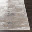 Tapis taupe / gris tissé à la machine Bannock-1239034609