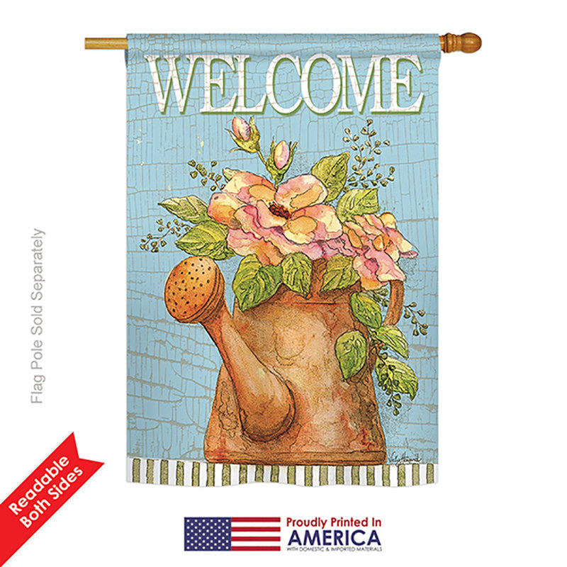 Drapeau de maison / jardin Hallen, H 40 po x l 28 po