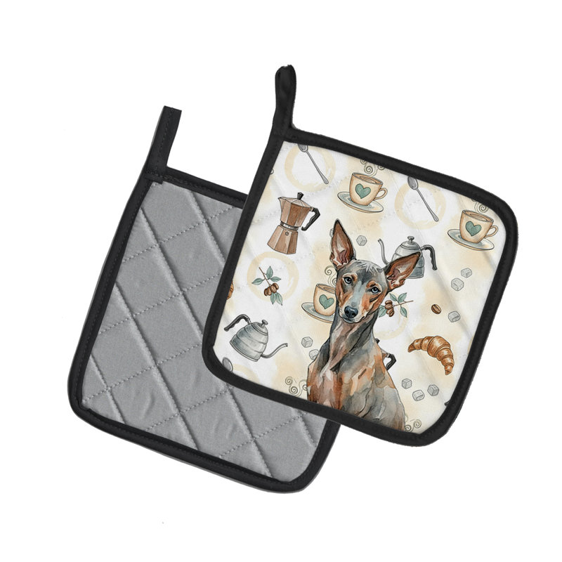Paire de porte-cafetières Xoloitzcuintli