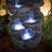 Doreon Weather Resistant Cascade Fountain with Light