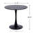 Shrivastava Mid Century Modern Dining Table/Coffee Table with Round Top & Pedestal Base, Functional Table for Kitchen, Dining & Living Room, Perfect for Breakfast Nooks & Kitchens-1956970002-1956970000