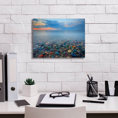 Highland Dunes 'Candy Coast' by Patrick Zephyr Canvas Wall Art, 26" x 18"