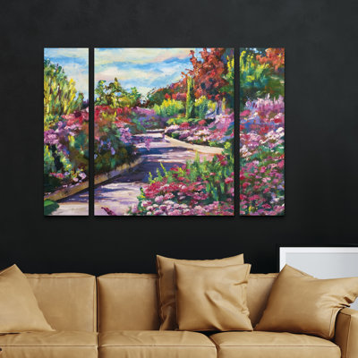 Ensemble de 3 panneaux d'art mural - David Lloyd Glover 