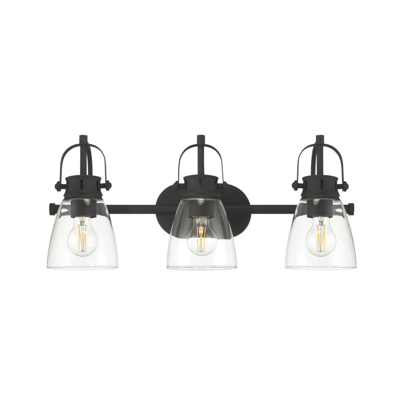 Careul 3 - Light Dimmable Vanity Light, Matte balck