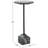 Dewilla Marble Top End Table