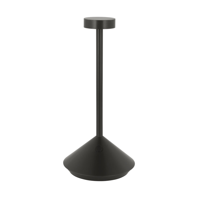 Moneta LED Table Lamp, 9" H x 4.3" W x 4.3" D