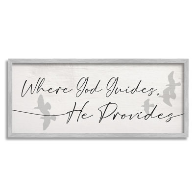 Dieu guide les provocations spirituelles