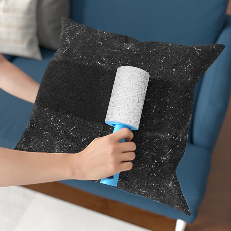 Extra Sticky Lint Roller – 400-sheet Mega Set For Pet Hair Removal On Clothes, Furniture & Carpet