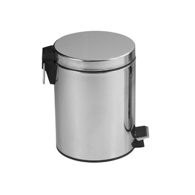 Steel Step On Rubbish Bin