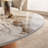 Mid-Century Modern Round Coffee Table Stone Marble Effect Wooden Pedestal Table For Living Room & Home Decor-788503315-800592968-800670362