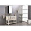 Armoire de rangement pour salle de bain à miroir murale 18 x 36 - noir mat, aluminium antirouille, verre à haute densité, grande tablette transparente de 18 po x 36 po