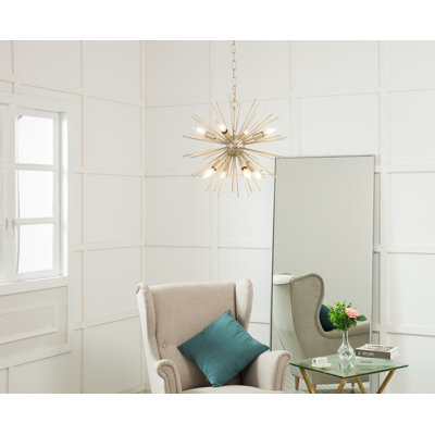 Lustre sphérique spoutnik à 8 lumières Sumler