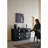 French Black Floor Standing Buffet Table