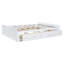 Structure de lit plateforme en bois avec 6 tiroirs-2133791385