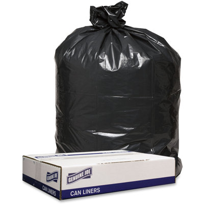 Plastic Trash Bags - 100 Count