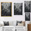 Arbre gothique gris la nuit II - arbre, art mural-1192764780-1192764781